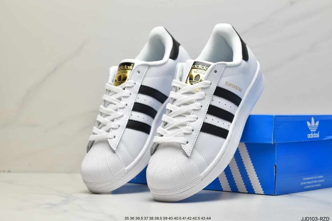 130 阿迪达斯 Adidas Superstar 经典 贝壳头板鞋 BB1428