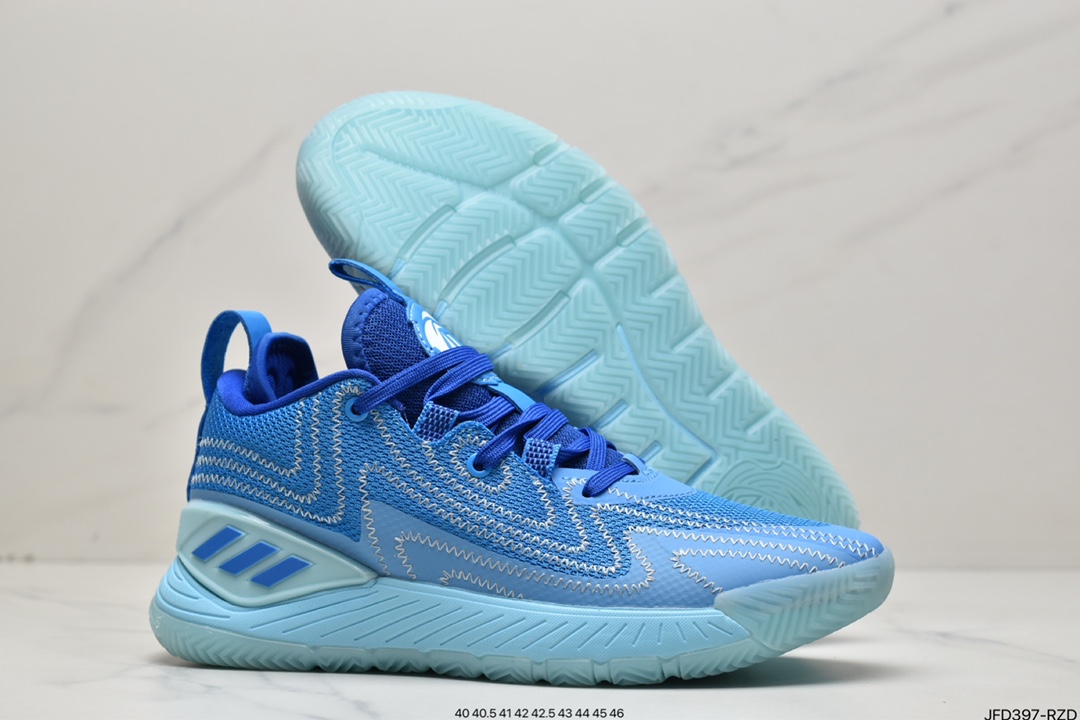 JTCHH Adidas d rose son of chi Ross men's sports casual basketball shoes GY6495