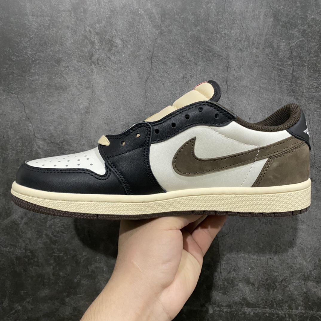 图片[2]-神版AJ1白棕摩卡低帮 目前市场细节相对比较好的一个版本 麂皮材料绒感到位 清洁度高 针车走线以及后跟刺绣也蛮好，区别市场其他版本 尺码：36-46-选品中心