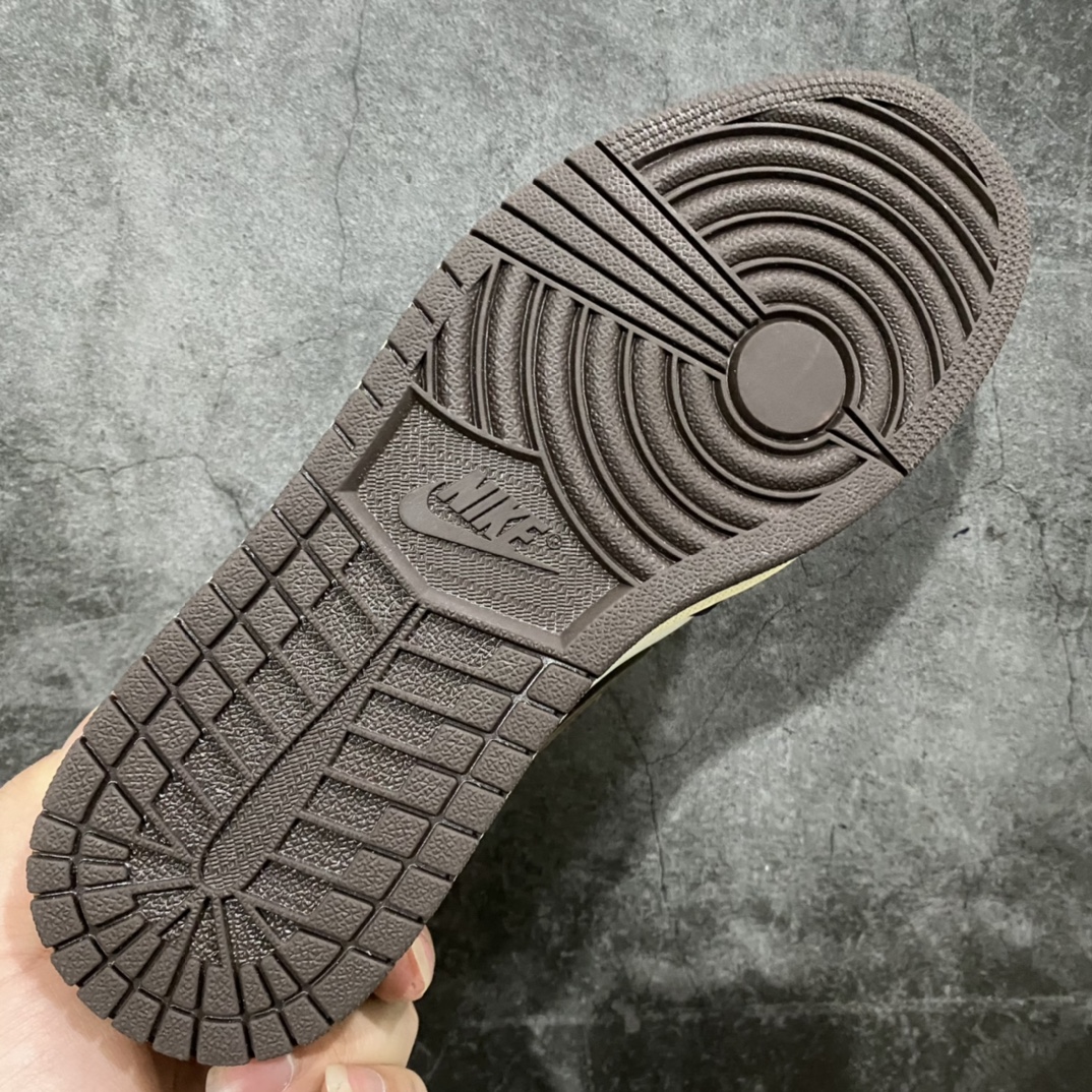 图片[9]-神版AJ1白棕摩卡低帮 目前市场细节相对比较好的一个版本 麂皮材料绒感到位 清洁度高 针车走线以及后跟刺绣也蛮好，区别市场其他版本 尺码：36-46-选品中心