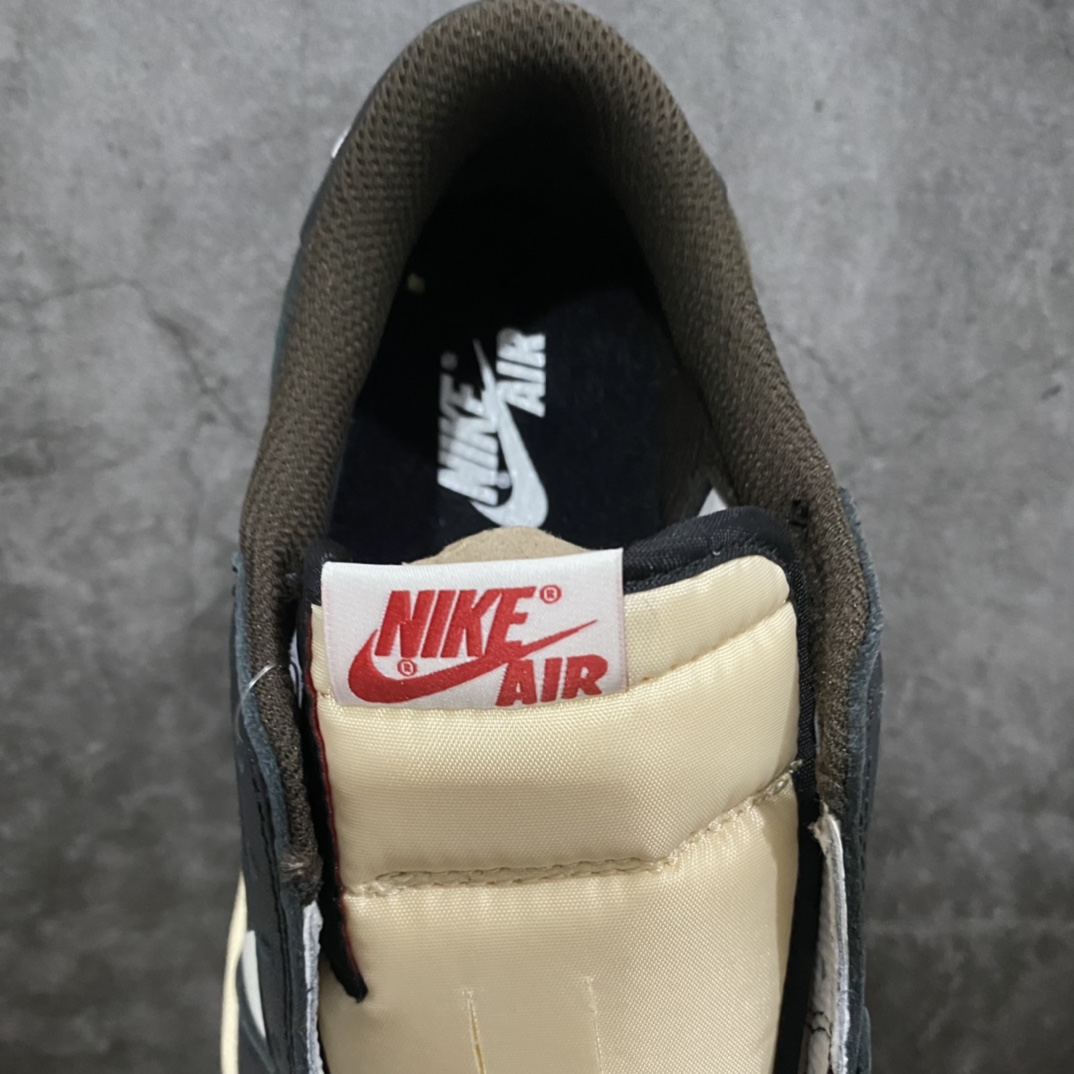 图片[8]-神版AJ1白棕摩卡低帮 目前市场细节相对比较好的一个版本 麂皮材料绒感到位 清洁度高 针车走线以及后跟刺绣也蛮好，区别市场其他版本 尺码：36-46-选品中心