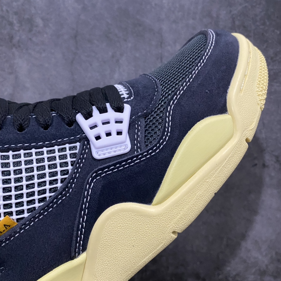 图片[6]-老DT纯原Union x Air Jordan AJ4黑蓝 终端供货 优势放货 货号：DC9533-001 老dt厂做的AJ4系列，依旧是高水准，原厂皮料打造 细节品质毋庸置疑，市场第一梯队 可以放心推的版本 新配色陆续开发中 全系列厂供优势，有量老客户私聊 尺码：40-47.5-选品中心