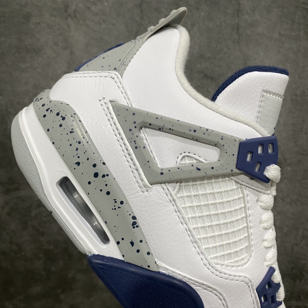 图片[7]-莞产纯原Air Jordan 4 “Midnight Navy” GS aj4午夜蓝 海军蓝 女鞋 重金原鞋开发！ 原材料打造！市面最好版本！ 货号：DH6927-140 尺码：36-40-选品中心