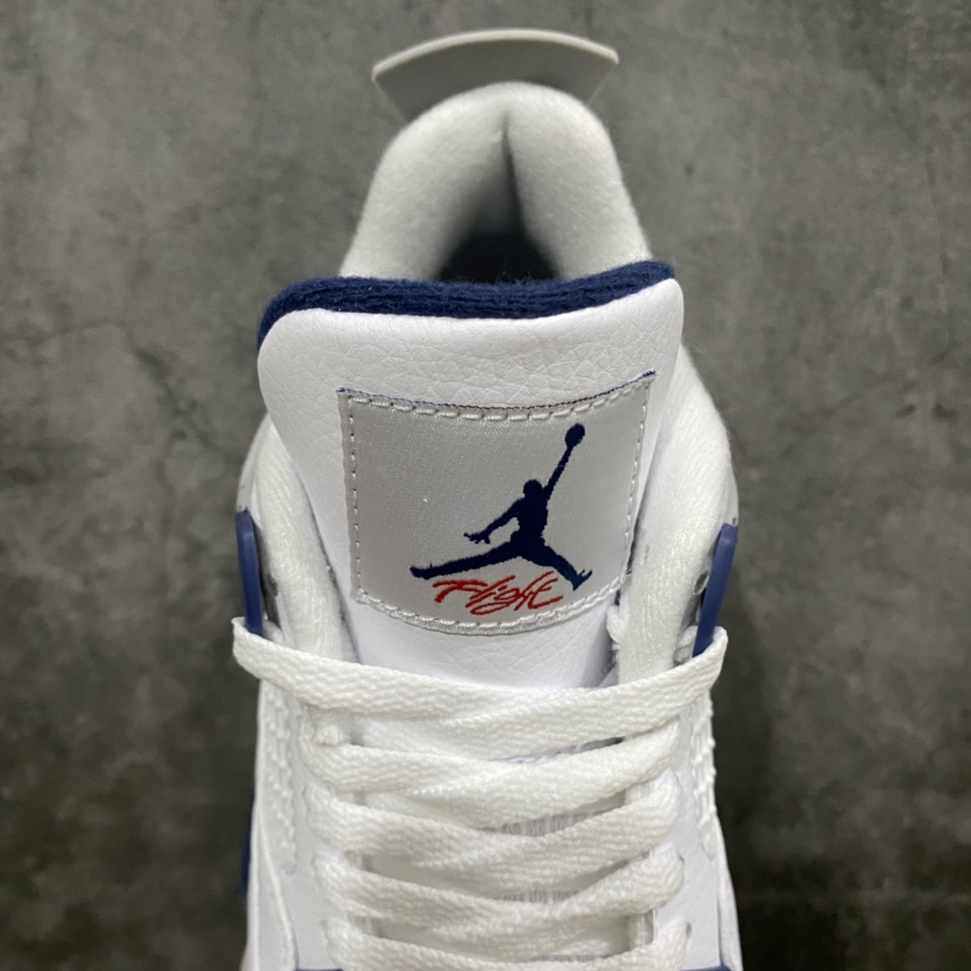 图片[8]-莞产纯原Air Jordan 4 “Midnight Navy” GS aj4午夜蓝 海军蓝 女鞋 重金原鞋开发！ 原材料打造！市面最好版本！ 货号：DH6927-140 尺码：36-40-选品中心