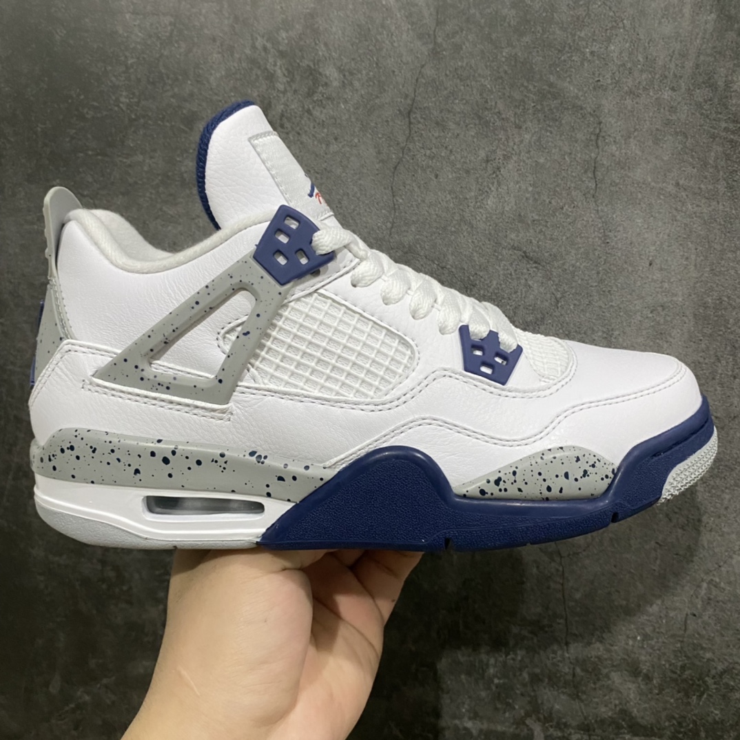 莞产纯原Air Jordan 4 “Midnight Navy” GS aj4午夜蓝 海军蓝 女鞋 重金原鞋开发！ 原材料打造！市面最好版本！ 货号：DH6927-140 尺码：36-40-选品中心
