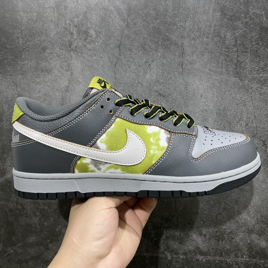 Top版本HUF x Nike SB Dunk Low “Friends And Family” 灰绿刮刮乐 鞋面可刮 FD8775-001 原厂原档案开发,原盒原标,原厂头层皮料,官方厚鞋舌设计,做工细节全方位比对原鞋 尺码:36/47.5-选品中心