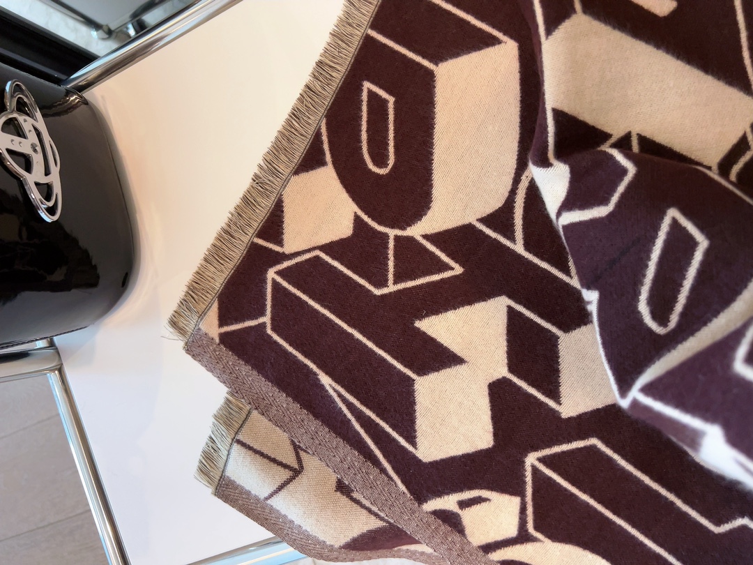 Chanel Haute Couture Silk Twill Scarf Shawl Ref 5