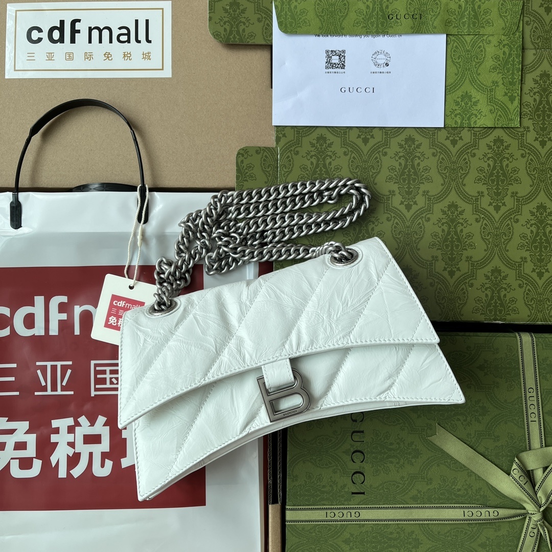 原厂皮配Cdfmall三亚免税店手提袋来自巴黎世家22年秋冬系列Crush气场强大的实用型大包包强势回归