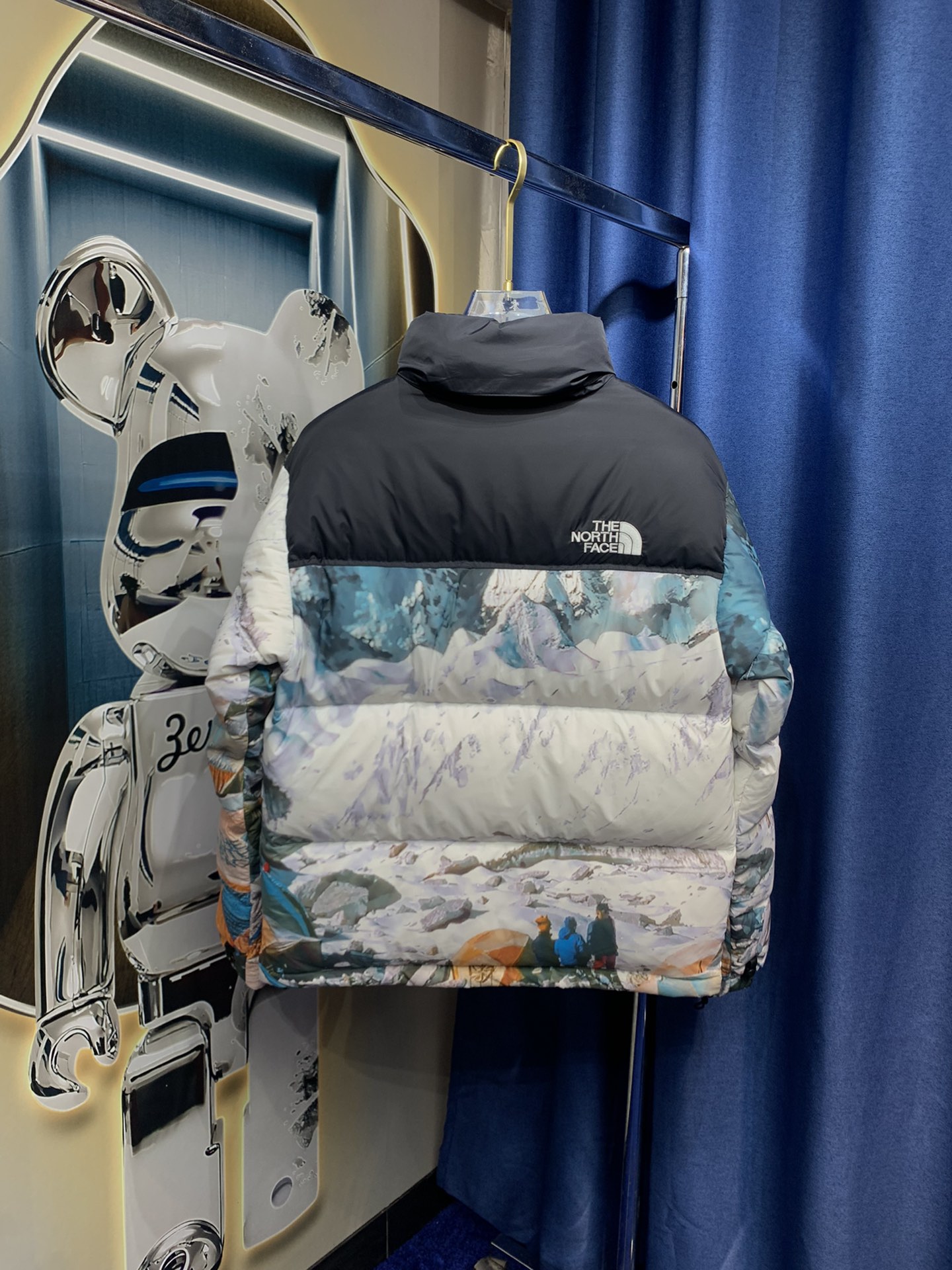 顶级版本 正确版 百分百纯羽绒版本# the north face x invincible 19aw北面联名第二代雪山基地营羽绒服