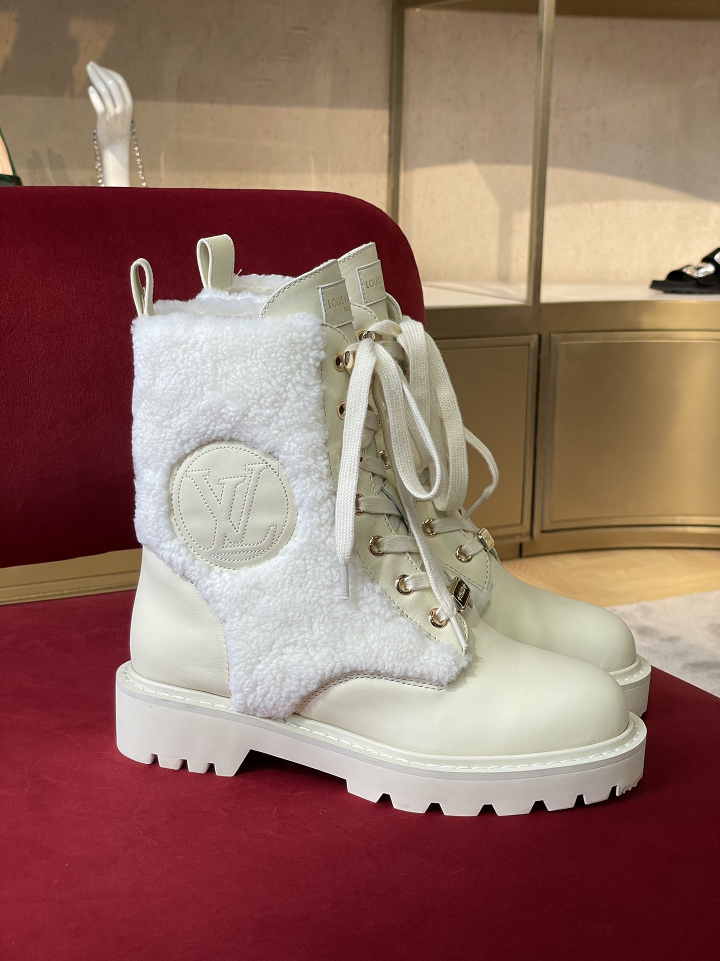 Louis Vuitton Short Boots Knitting Wool Fall/Winter Collection