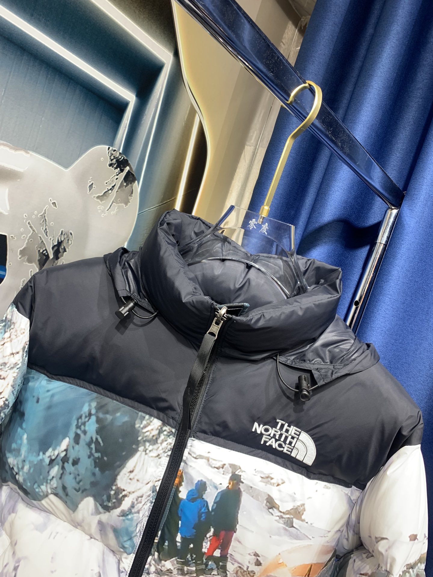 顶级版本 正确版 百分百纯羽绒版本# the north face x invincible 19aw北面联名第二代雪山基地营羽绒服