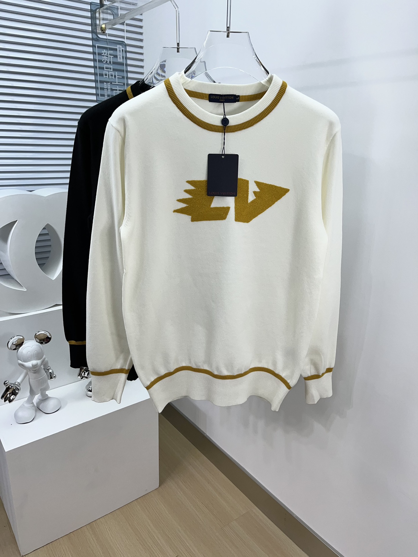 Louis Vuitton Clothing Sweatshirts Fake Cheap best online
 Embroidery Men Wool Fall Collection Fashion