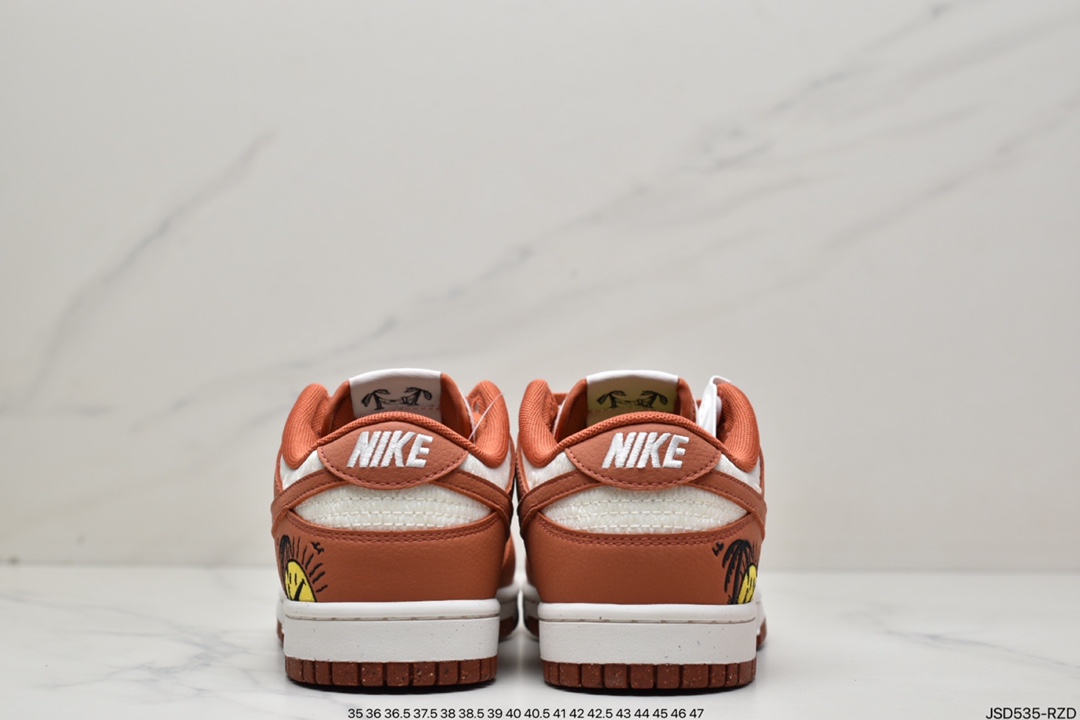 200 Nike Dunk Low SE "Sun Club" 白橘色 SB低帮运动休闲板鞋 DR5475-100