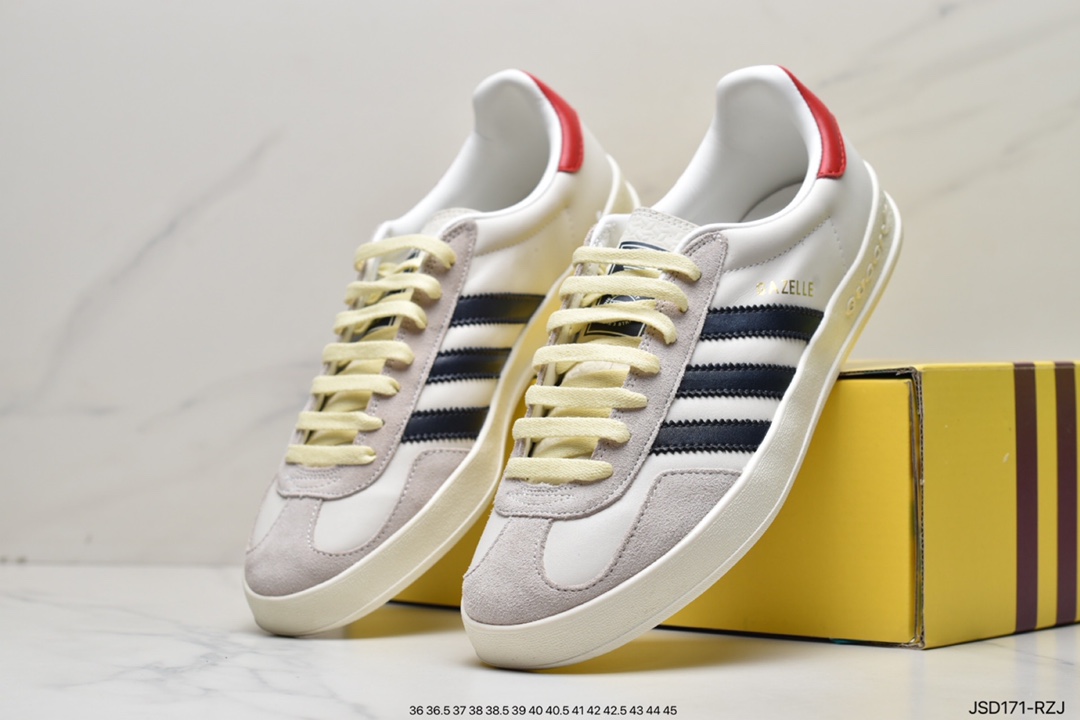 Adidas x GUCCI heavyweight joint clover logo and iconic three bars as design elements 707847 UTT10 9060