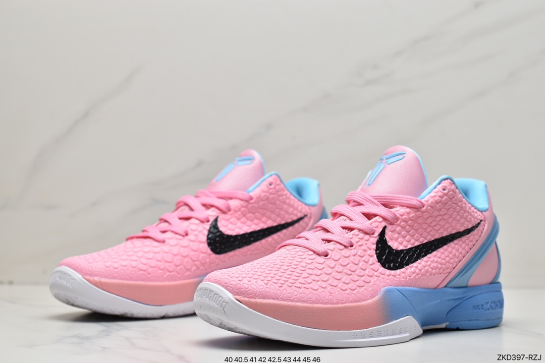 270 耐克Nike Kobe6 Protro“”Del Sol”科比 专业实战篮球鞋 CW2190-601