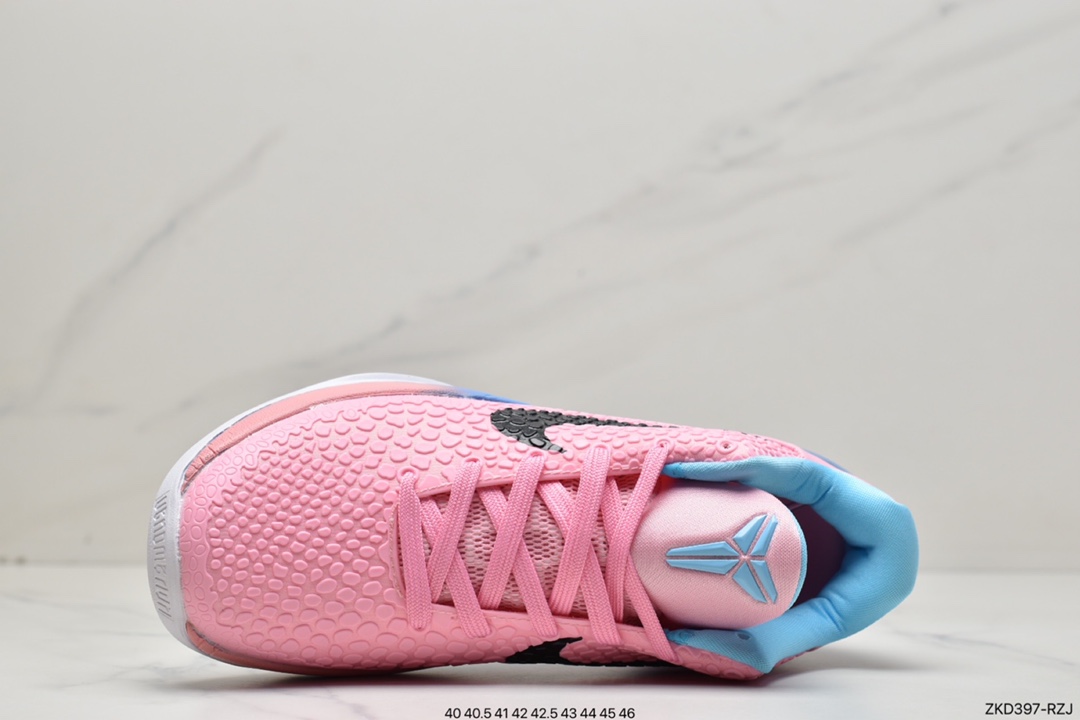 270 耐克Nike Kobe6 Protro“”Del Sol”科比 专业实战篮球鞋 CW2190-601