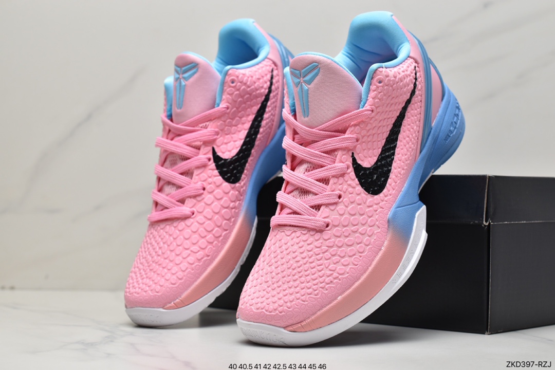 270 耐克Nike Kobe6 Protro“”Del Sol”科比 专业实战篮球鞋 CW2190-601