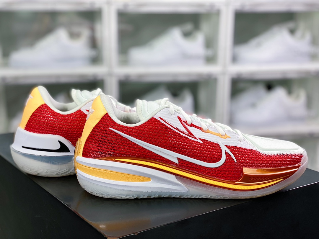 350  Air Zoom GT Cut EP”White Crimson“大红白金”CZ0176-100