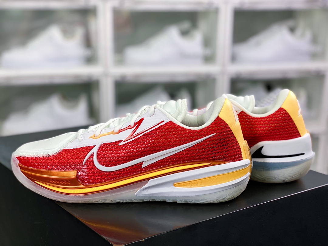 350  Air Zoom GT Cut EP”White Crimson“大红白金”CZ0176-100