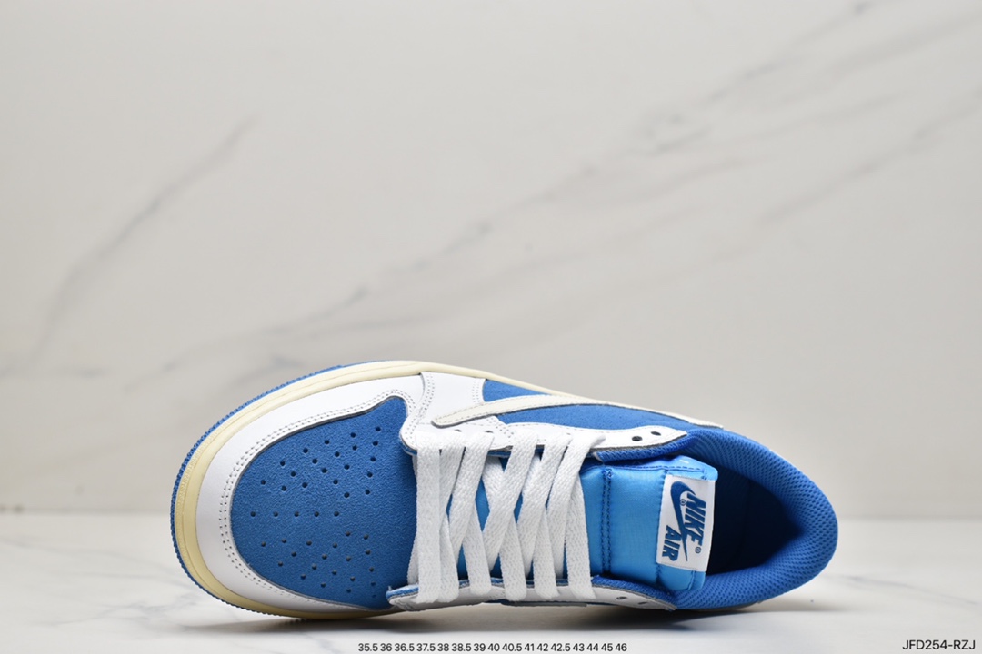 170 Air Jordan 1 Retro High OG 白蓝倒勾 低帮 AJ1 DQ4277-212