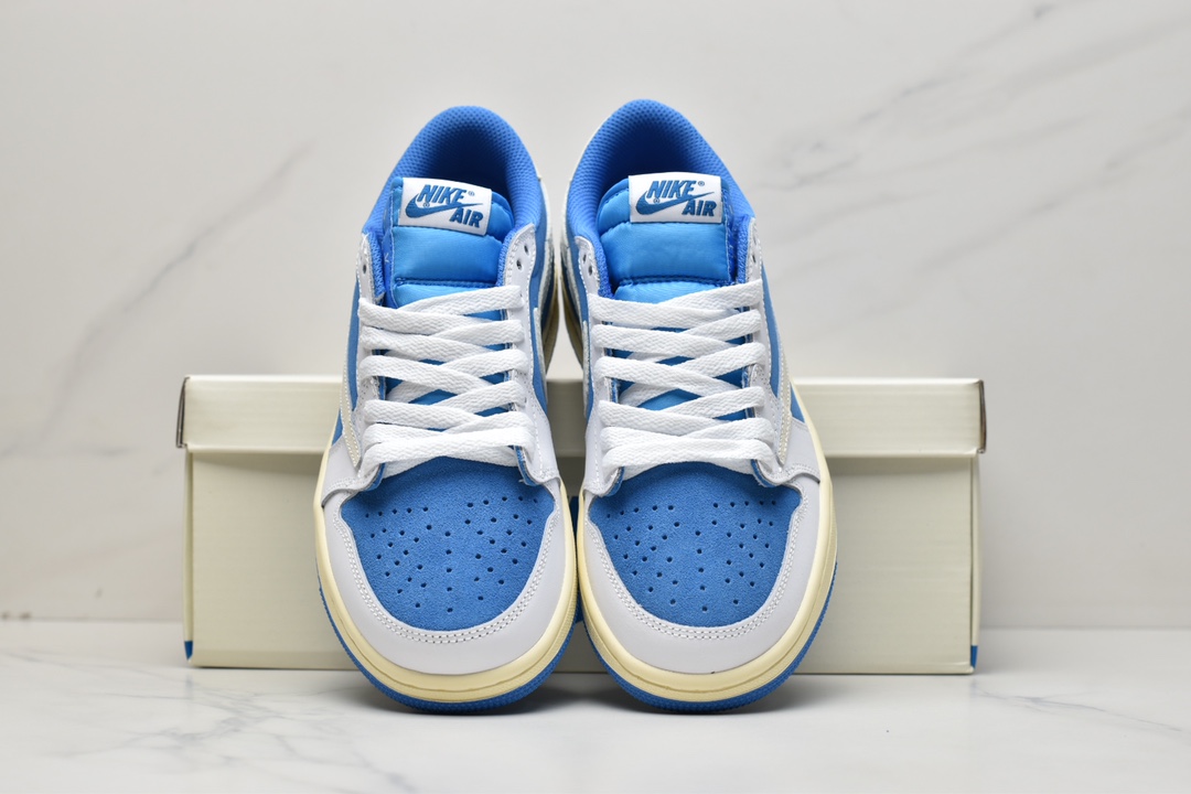 170 Air Jordan 1 Retro High OG 白蓝倒勾 低帮 AJ1 DQ4277-212