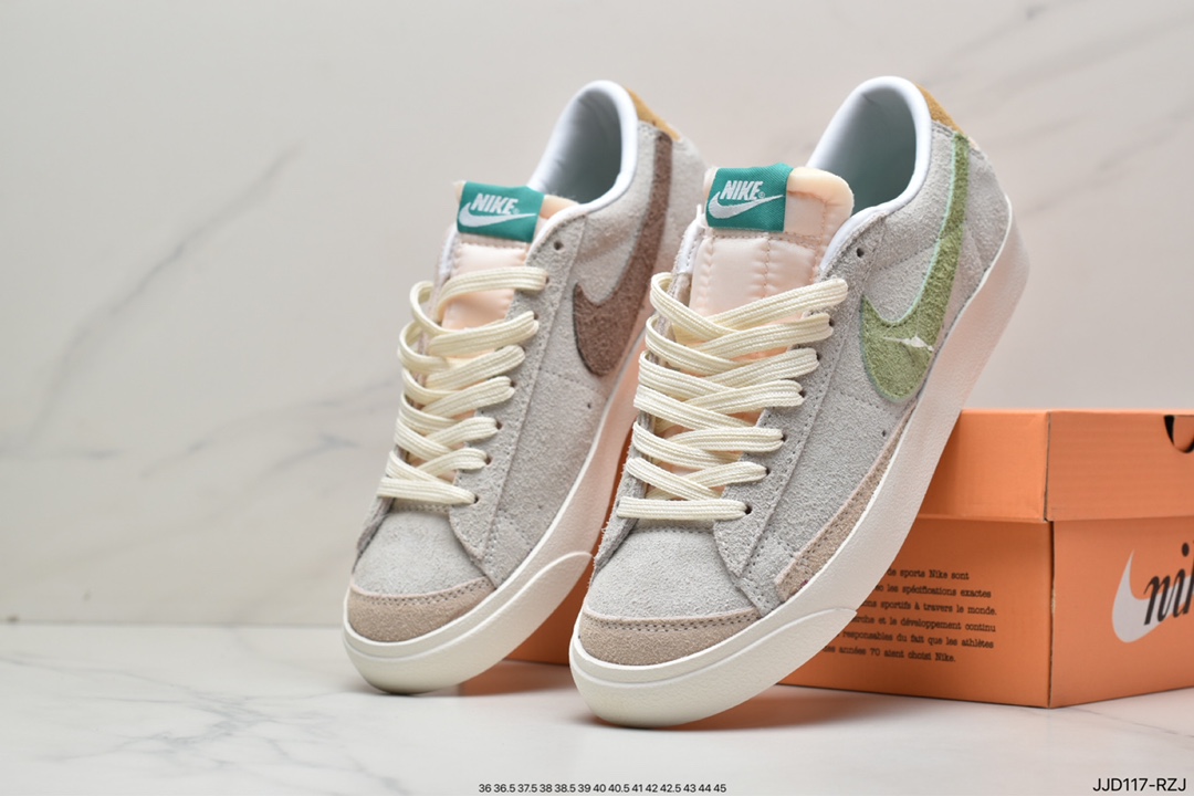 130 耐克Nike Blazer Low '1977 VNTG SS经典开拓者低帮百搭休闲运动板鞋 DM7582-100