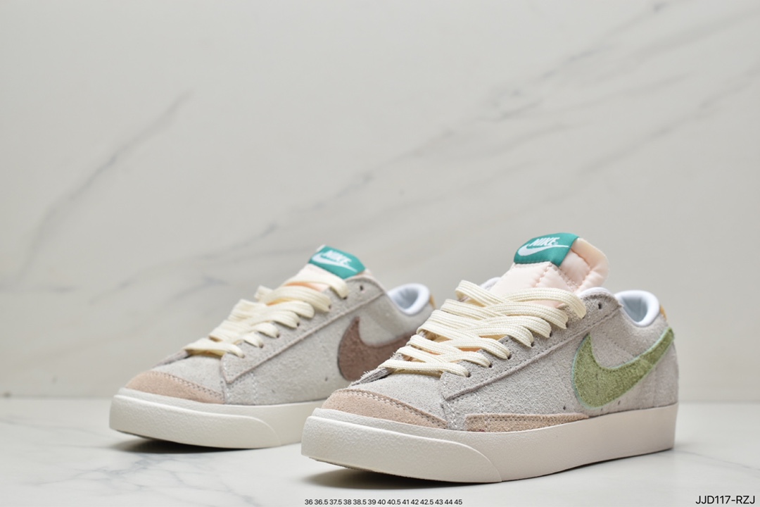 130 耐克Nike Blazer Low '1977 VNTG SS经典开拓者低帮百搭休闲运动板鞋 DM7582-100