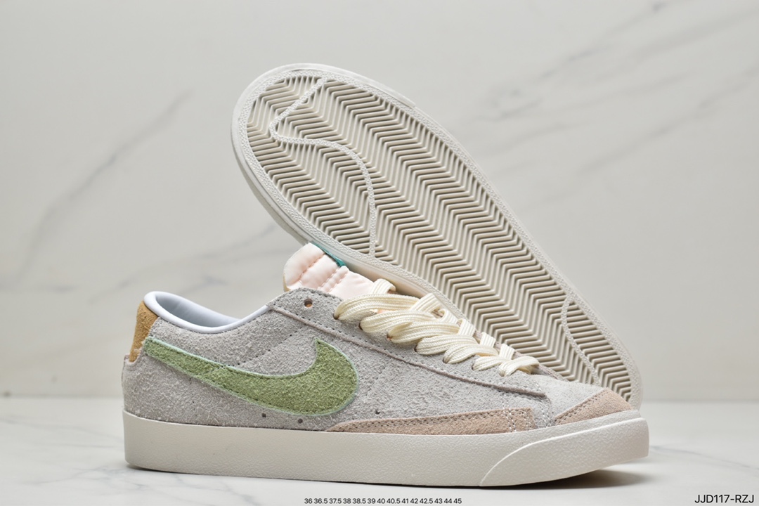 130 耐克Nike Blazer Low '1977 VNTG SS经典开拓者低帮百搭休闲运动板鞋 DM7582-100