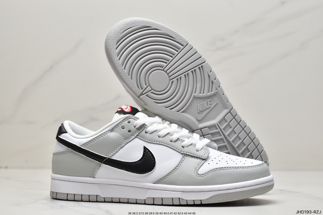 190 SB Dunk Low 白灰黑 纯原大厂出品 DR9654-001