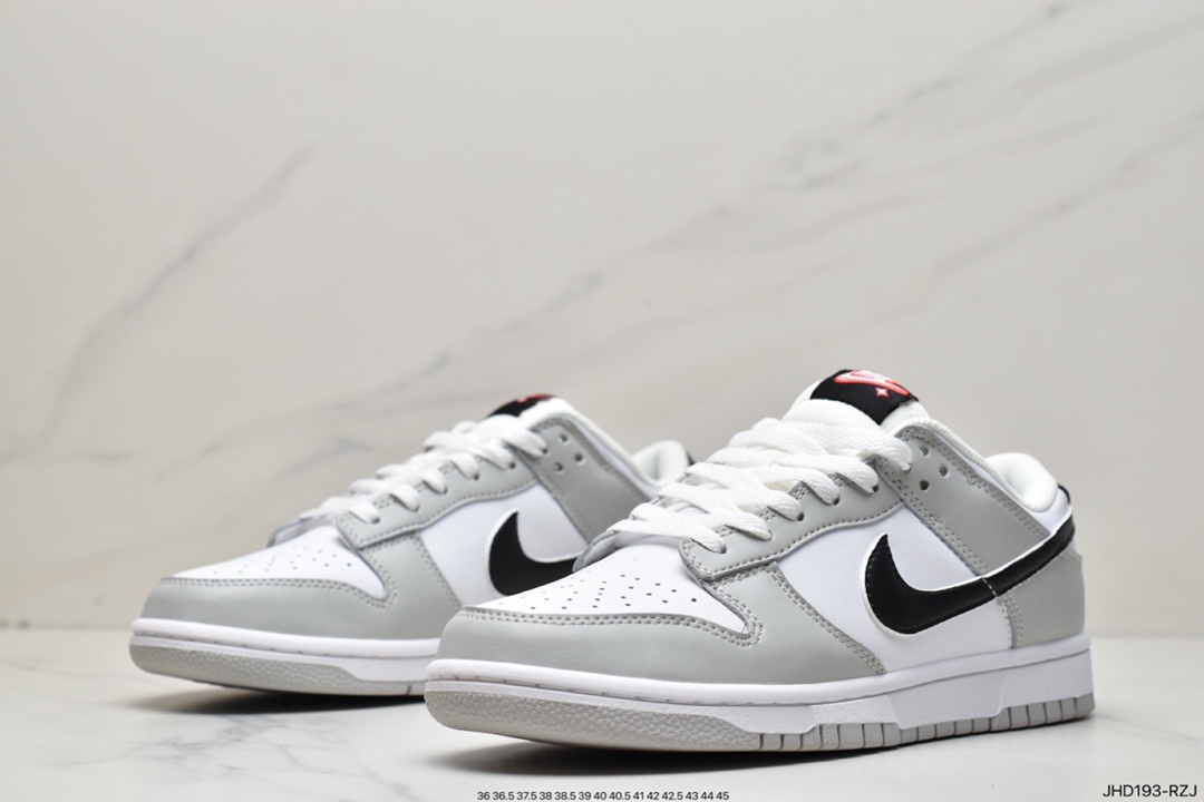 190 SB Dunk Low 白灰黑 纯原大厂出品 DR9654-001