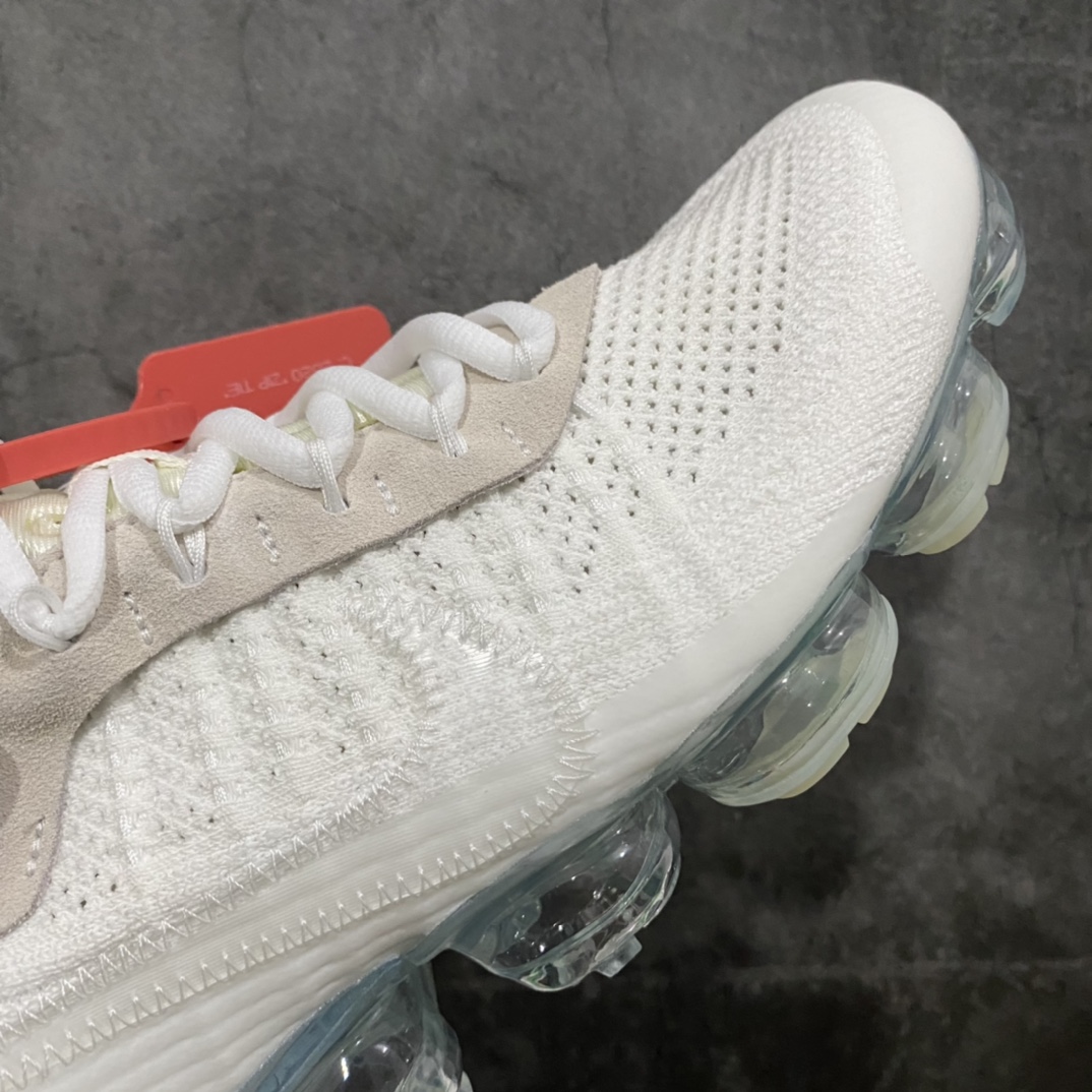 图片[6]-Off-White x Vapormax Flyknit 2.0 二代全掌大气垫飞织低帮百搭休闲运动慢跑鞋AA3831-100 目前市场相对比较好的版本 区别错版 采用德产斯托尔针织横机生产原档案针织鞋面 侧面\”鱼骨线\”清晰立体 大底为市面最为正确小P氮气全掌气垫 尺码：36-45-选品中心