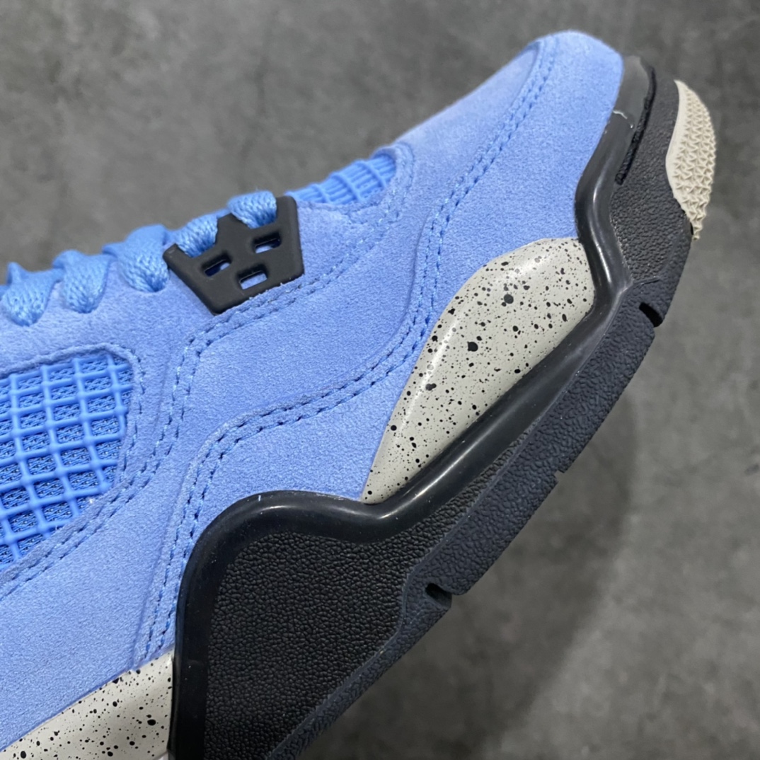 图片[6]-莞产纯原版AJ4大学蓝女鞋 Air Jordan AJ4 SE “University Blue” 大学蓝 货号：CT8527-400 市售最强版女鞋 毋庸置疑 原盒原配 独配家原鞋拆开解发 原楦原纸板开发全 市场最纯四正代版型 原真底实气垫 回弹馈反充足 完美楦鞋打造 市面最高工艺 一切细节如实图拍 所见即所得 尺码：36 36.5 37.5 38 38.5 39 40-选品中心