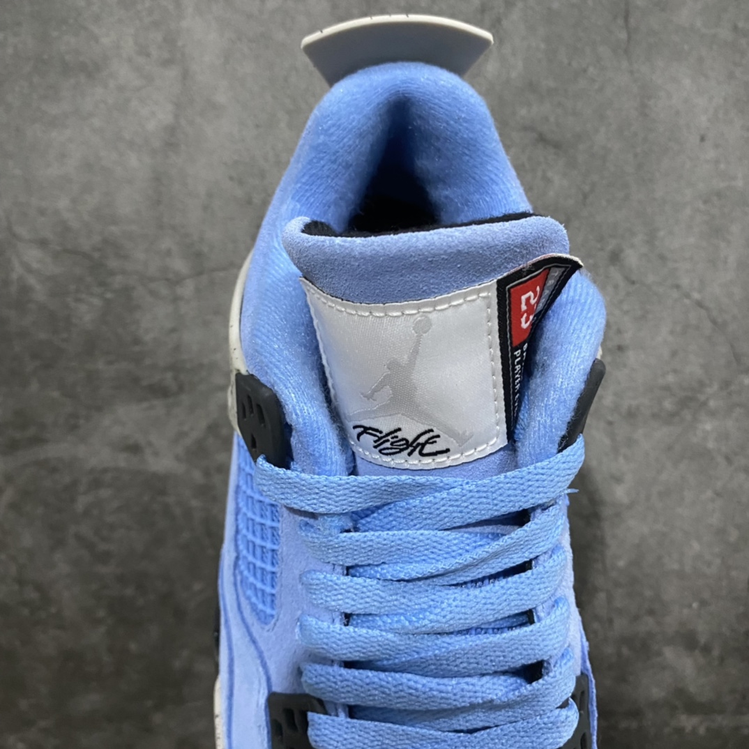 图片[8]-莞产纯原版AJ4大学蓝女鞋 Air Jordan AJ4 SE “University Blue” 大学蓝 货号：CT8527-400 市售最强版女鞋 毋庸置疑 原盒原配 独配家原鞋拆开解发 原楦原纸板开发全 市场最纯四正代版型 原真底实气垫 回弹馈反充足 完美楦鞋打造 市面最高工艺 一切细节如实图拍 所见即所得 尺码：36 36.5 37.5 38 38.5 39 40-选品中心