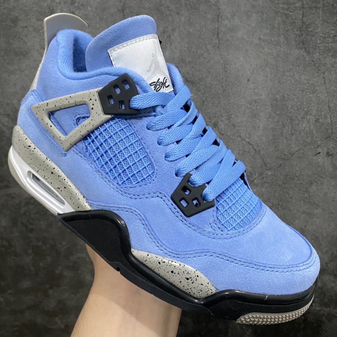 图片[3]-莞产纯原版AJ4大学蓝女鞋 Air Jordan AJ4 SE “University Blue” 大学蓝 货号：CT8527-400 市售最强版女鞋 毋庸置疑 原盒原配 独配家原鞋拆开解发 原楦原纸板开发全 市场最纯四正代版型 原真底实气垫 回弹馈反充足 完美楦鞋打造 市面最高工艺 一切细节如实图拍 所见即所得 尺码：36 36.5 37.5 38 38.5 39 40-选品中心