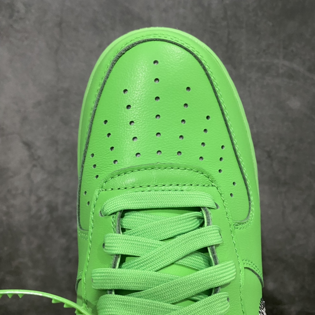 图片[5]-PK版本Off-White x Nike Air Force 1 Low＂Green＂经典潮流休闲板鞋 货号：DX1419-300 绿色艺术馆联名 正确鞋盒版 区别市场抽屉盒 原厂皮料 正确细节鞋型 欢迎对比 尺码：36 36.5 37 38 38.5 39 40 40.5 41 42 42.5 43 44 44.5 45 46 47.5-选品中心
