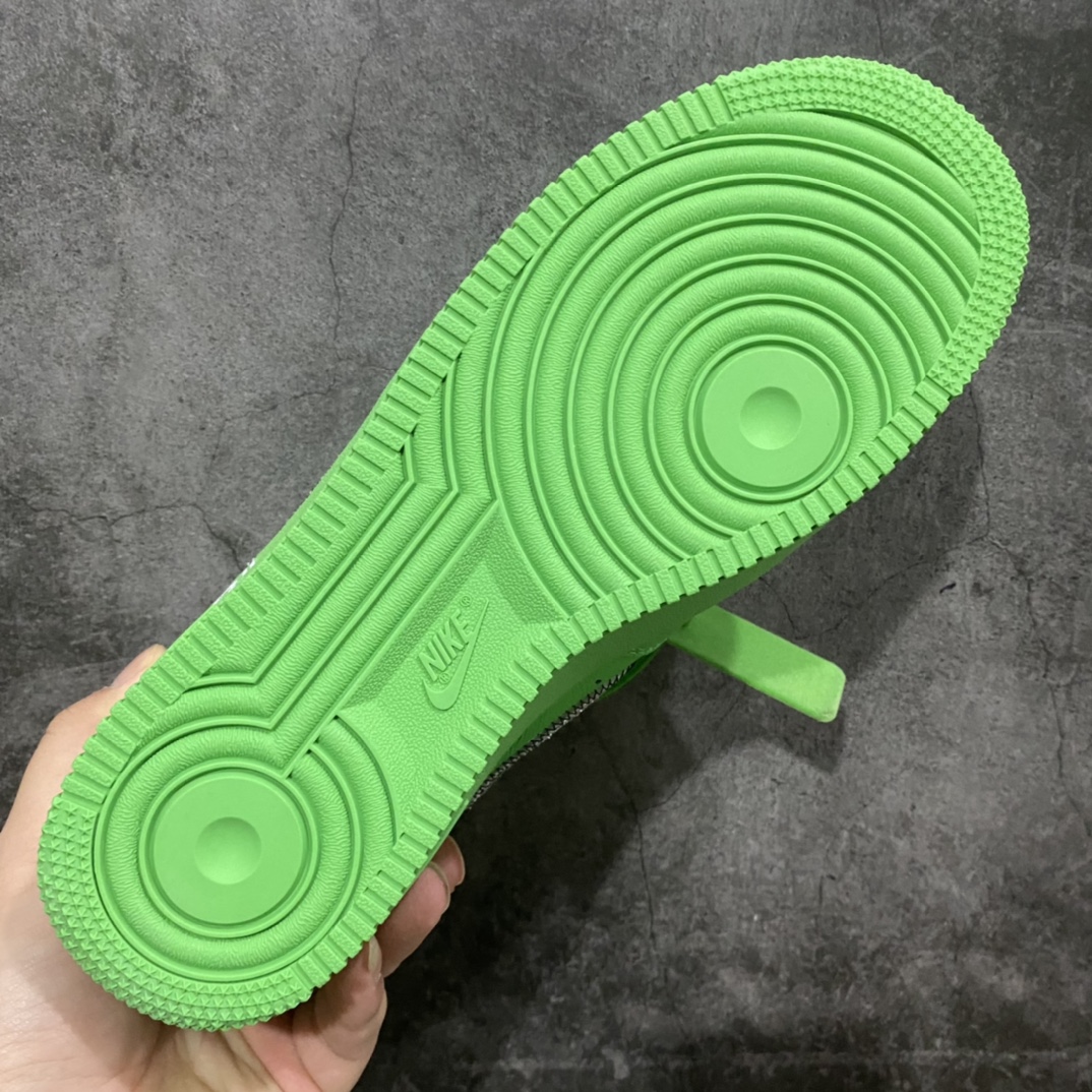 图片[9]-PK版本Off-White x Nike Air Force 1 Low＂Green＂经典潮流休闲板鞋 货号：DX1419-300 绿色艺术馆联名 正确鞋盒版 区别市场抽屉盒 原厂皮料 正确细节鞋型 欢迎对比 尺码：36 36.5 37 38 38.5 39 40 40.5 41 42 42.5 43 44 44.5 45 46 47.5-选品中心