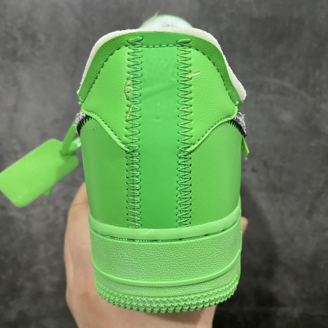 图片[4]-PK版本Off-White x Nike Air Force 1 Low＂Green＂经典潮流休闲板鞋 货号：DX1419-300 绿色艺术馆联名 正确鞋盒版 区别市场抽屉盒 原厂皮料 正确细节鞋型 欢迎对比 尺码：36 36.5 37 38 38.5 39 40 40.5 41 42 42.5 43 44 44.5 45 46 47.5-选品中心