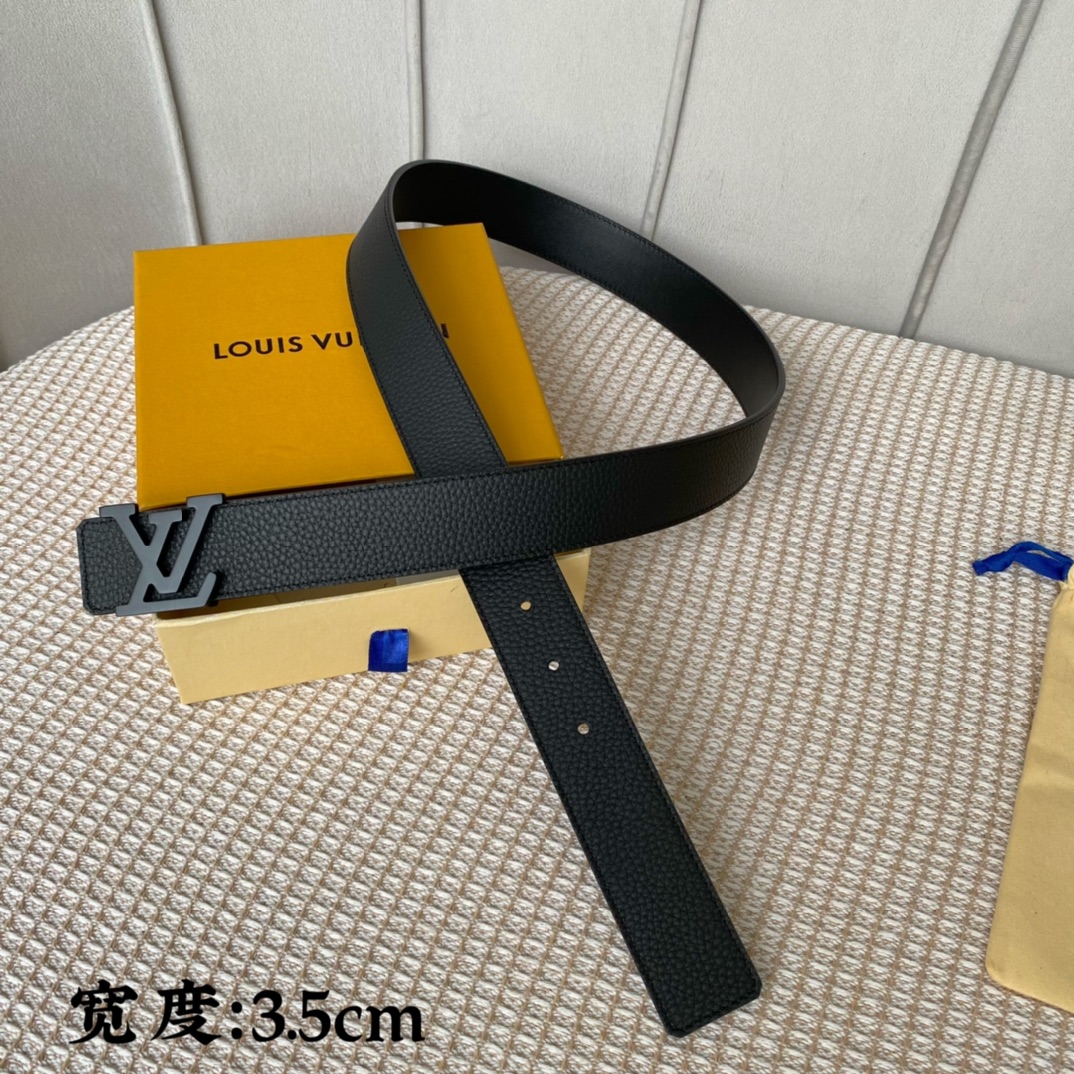 Louis Vuitton Copy
 Belts Men Calfskin Cowhide Fall Collection