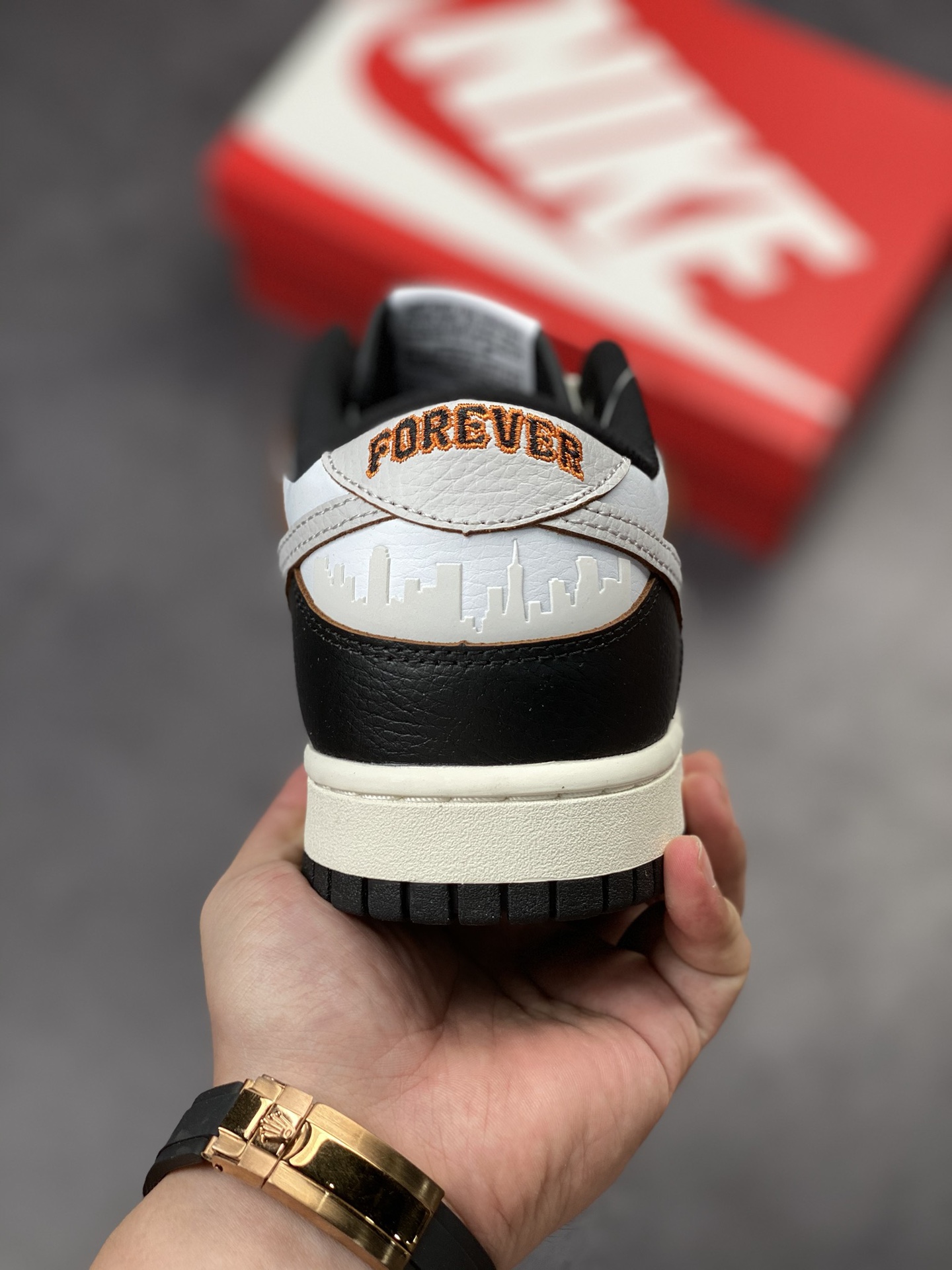 360 Nike SB Dunk Low 黑白旧金山 FD8775-001