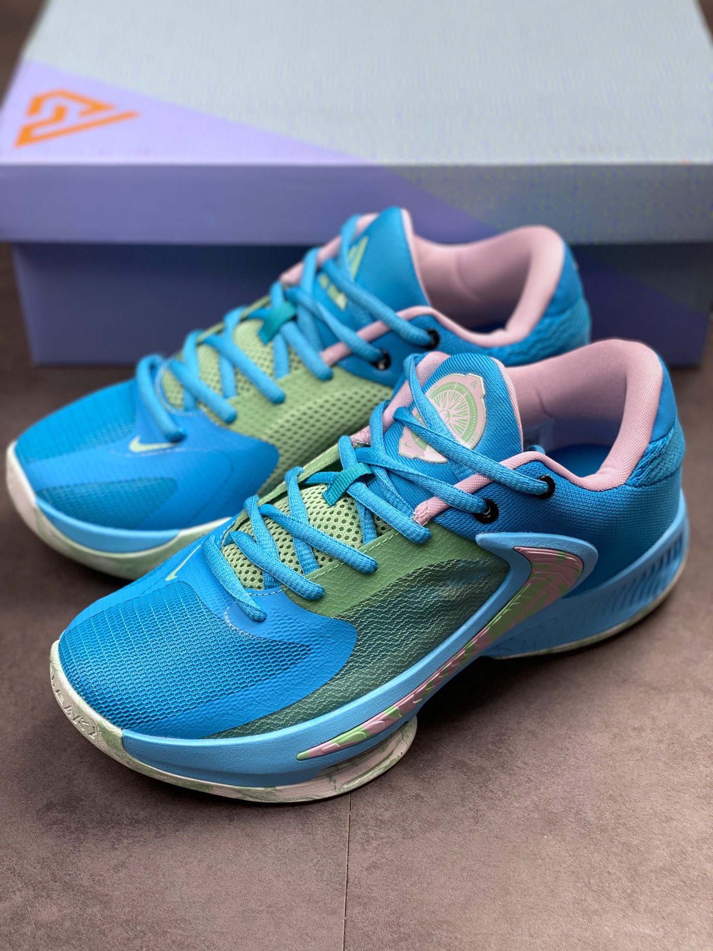 220 Nike Zoom Freak 4 EP 字母哥4代 DJ6149-404