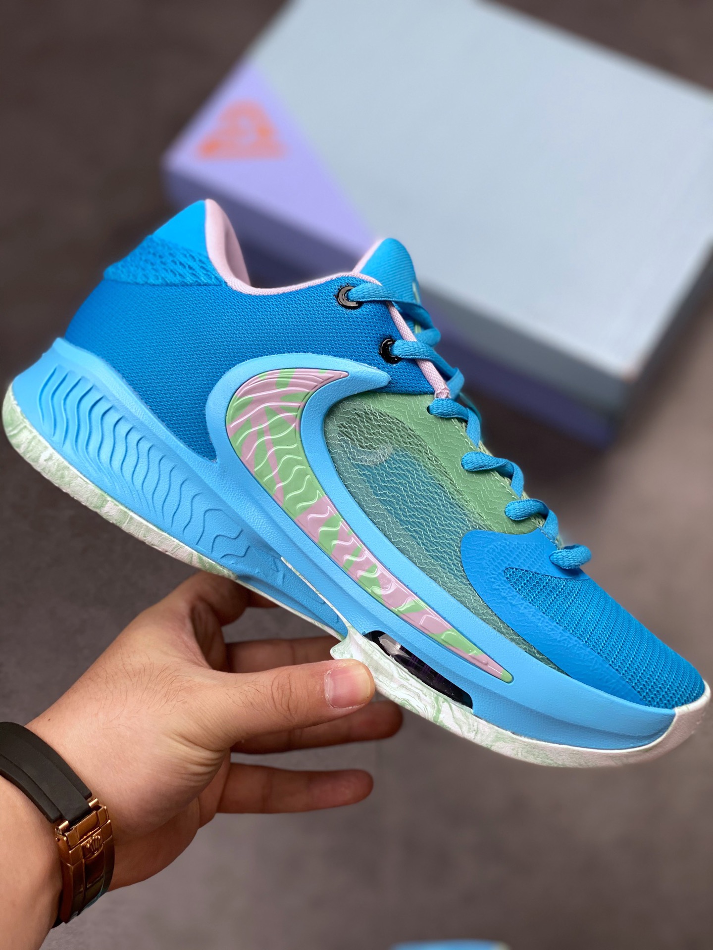 220 Nike Zoom Freak 4 EP 字母哥4代 DJ6149-404