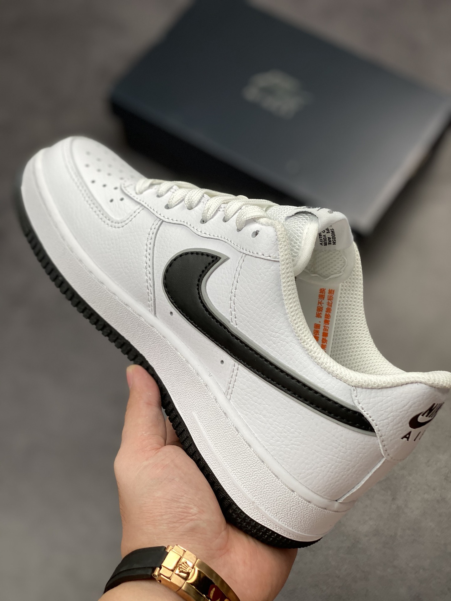 200 Nike Air Force 1 Low 07 白黑迷你勾 DX9269-100