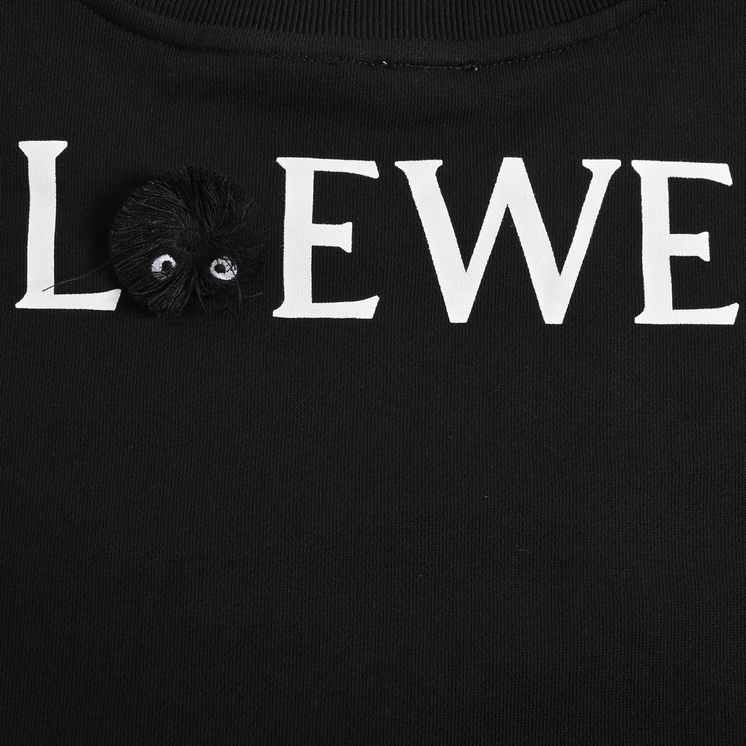 240 Loewe罗意威 22Fw 千与千寻无脸男圆领卫衣