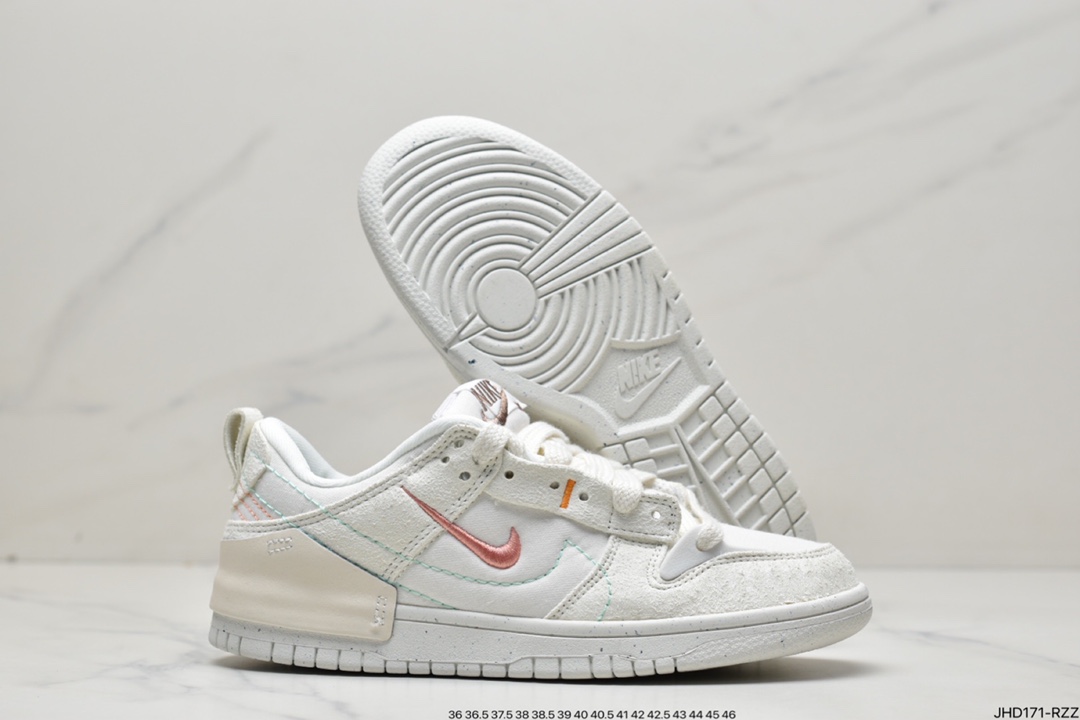190 Nike Wmns Dunk Low Disrupt 2”Desert Bronze”轻量扣篮破坏二代DH4402-200