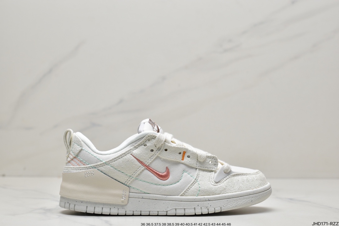 190 Nike Wmns Dunk Low Disrupt 2”Desert Bronze”轻量扣篮破坏二代DH4402-200