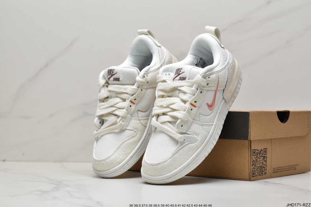 190 Nike Wmns Dunk Low Disrupt 2”Desert Bronze”轻量扣篮破坏二代DH4402-200