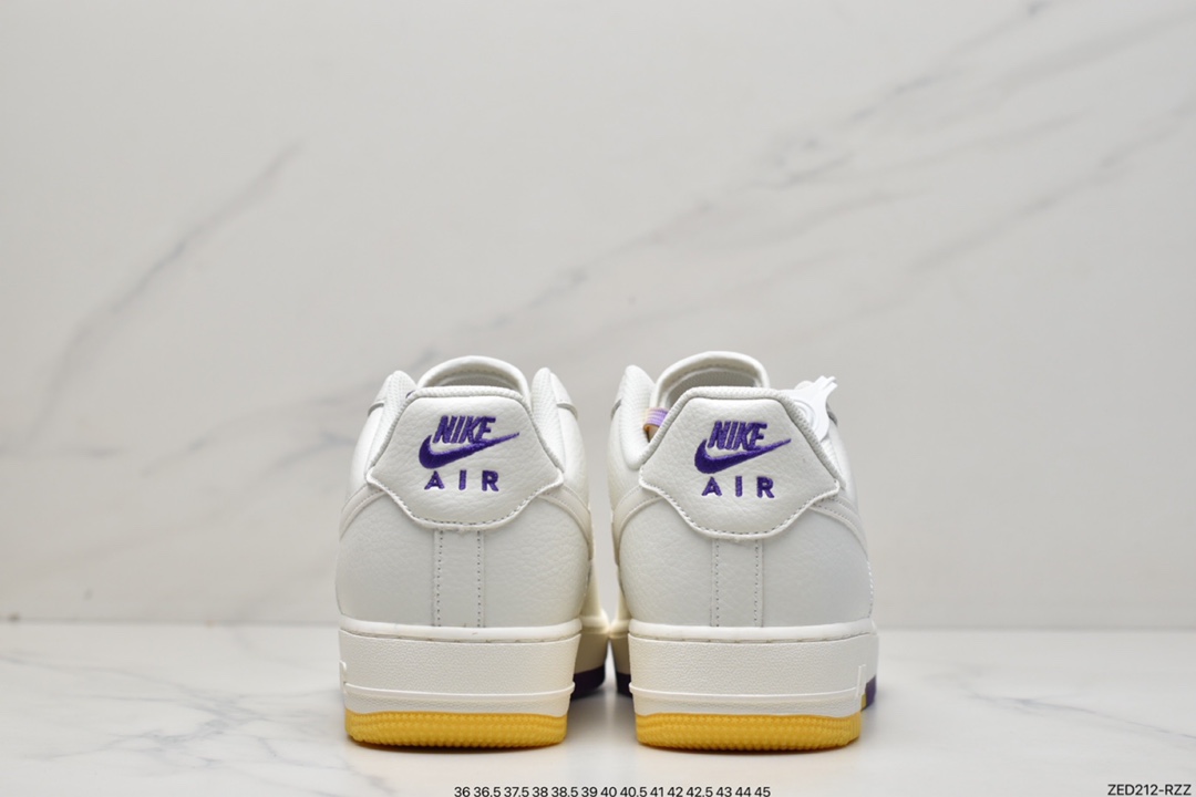 260 Nike Air Force 1 Low 07 “紫金湖人”洛杉矶城市限定低帮空军一号休闲板鞋 CT1989-106