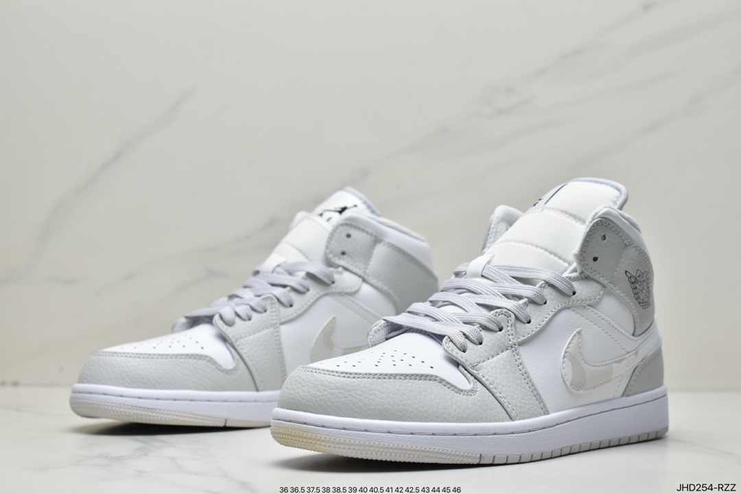 190 Air Jordan AJ1 MID中帮 迷彩小迪奥DC9035-100