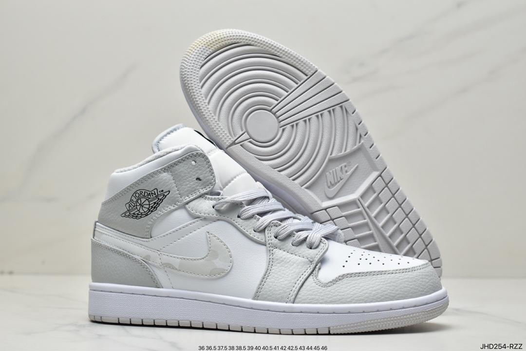 190 Air Jordan AJ1 MID中帮 迷彩小迪奥DC9035-100