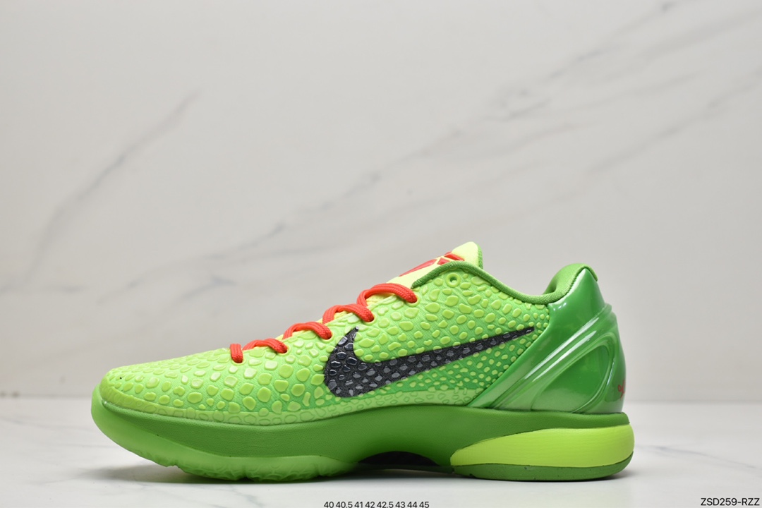 320 纯原版本NK Kobe VI Protro 6 曼巴男子实战篮球鞋天使配CW2190-002